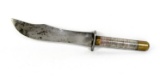 WW-II Theater made fighting knife. 7