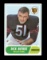 1968 Topps Football Card #127 Hall of Famer Dick Butkus Chicago Bears. EX/M