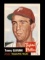 1953 Topps Baseball Card Scarce Short Print #140 Tommy Glaviano Philadelphi