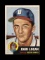 1953 Topps ROOKIE Baseball Card #158 Rookie John Logan Boston Braves. EX/MT