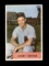 1954 Bowman Baseball Card #216 Jerry Snyder Washington Senators. EX/MT - NM