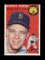 1954 Topps ROOKIE Baseball Card #25 Rookie Harvey Kuenn Detroit Tigers. EX/