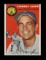 1954 Topps Baseball Card #193 Johnny Hopp Detroit Tigers. EX/MT - NM Condit