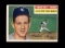 1956 Topps Baseball Card #240 Hall of Famer Whitey Ford New York Yankees. V