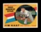 1960 Topps ROOKIE Baseball Card #136 Rookie Star Jim Kaat Washington Senato