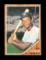 1962 Topps Baseball Card #590 Curt Flood St Louis Cardinals. EX/MT - NM Con