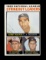 1964 Topps Baseball Card #5 National League Strikout Leaders Koufax-Maloney