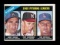 1966 Topps Baseball Card #223 NL Pitching Leaders Koufax-Cloninger-Drysdale