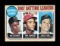 1968 Topps Baseball Card #1 NL Batting Leaders Clemente-Gonzalez-Alou. EX -
