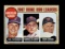 1968 Topps Baseball Card #6 AL Home Run Leaders Yastrzemski-Killebrew-Howar