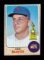 1968 Topps Baseball Card #45 Hall of Famer Tom Seaver All-Star Rookie New Y
