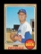 1968 Topps Baseball Card #145 Hall of Famer Don Drysdale Los Angeles Dodger