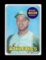 1969 Topps ROOKIE Baseball Card #260 Rookie Hall of Famer Reggie Jackson Oa