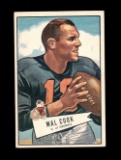 1952 Bowman Large Football Card #87 Mal Cook Chicago Cardinals. EX/MT - NM