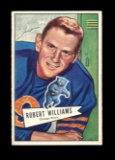 1952 Bowman Large Football Card #133 Bob Williams Chicago Bears. EX - EX/MT