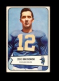 1954 Bowman ROOKIE Football Card #11 Rookie Zeke Bratkowski Chicago Bears.