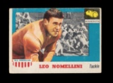 1955 Topps All American Football Card (Scarce Short Print) #29 Hall of Fame