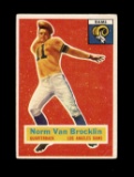 1956 Topps Football Card #6 Hall of Famer Norm Van Brocklin Los Angeles Ram