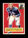 1956 Topps ROOKIE Football Card #44 Rookie Hall of Famer Joe Schmidt Detroi