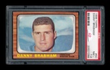 1966 Topps Football Card #50 Danny Brabham Houston Oilers. Graded PSA NM+ 7