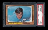 1966 Topps Football Card #51 Ode Burrell Houston Oilers. Graded PSA NM+ 7.5