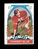 1972 Topps Football Card Scarce High Number 269 (All Pro) Forest Blue San F