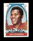 1972 Topps Football Card Scarce High Number 284 (All Pro) Jim Johnson San F