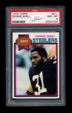 1979 Topps ROOKIE Football Card #411 Rookie Donnie Shell Pittsburgh Steeler