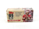 1995 Topps Football Complete 468 Card Set. Mint Factory Sealed. Notable Roo