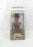 2003 Upper Deck Tiger Woods Premium Play Maker Bobble Head. Red Shirt Black