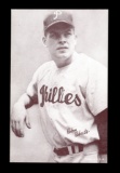 1947-1966 Exhibit Card Hall of Famer Robin Roberts Philadelphia Phillies (S