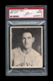 1939 Play Ball Baseball Card #51 Mel Ott New York Giants. Graded PSA Good-2