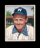 1950 Bowman Baseball Card #54 Gil Coan Washington Senators. EX - EX/MT Cond