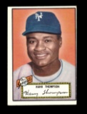 1952 Topps Baseball Card #3 Hank Thompson New York Giants. EX/MT - NM Condi