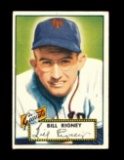 1952 Topps Baseball Card #125 Bill Frigney New York Giants. EX - EX/MT Cond