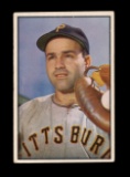 1953 Bowman Color Baseball Card #21 Joe Garagiola Pittsburgh Pirates. EX -