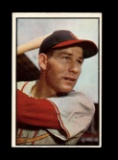 1953 Bowman Color Baseball Card #85 Solly Hemus St Louis Cardinals. EX/MT -