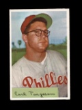 1954 Bowman Baseball Card #63 Earl Torgeson Philadelphia Phillies. EX/MT -