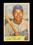 1954 Bowman Baseball Card #122 Carl Furillo Brooklyn Dodgers. EX/MT - NM Co