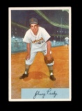 1954 Bowman Baseball Card #135 Johnny Pesky Detroit Tigers. EX/MT - NM Cond