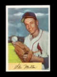 1954 Bowman Baseball Card #158 Stu Miller St Louis Cardinals. EX EX/MT6 Con