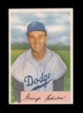 1954 Bowman Baseball Card #202 George Shuba Brooklyn Dodgers. EX/MT - NM Co