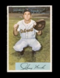 1954 Bowman Baseball Card #215 Johnny Bucha Detroit Tigers. EX/MT Condition