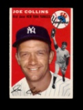 1954 Topps Baseball Card #83 Joe Collins New York Yankees. EX/MT - NM Condi