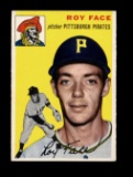 1954 Topps Baseball Card #87 Roy Face Pittsburgh Pirates. EX/MT - NM Condit
