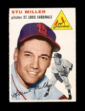 1954 Topps Baseball Card #164 Stu Miller St Louis Cardinals. EX/MT - NM Con
