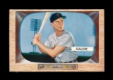 1955 Bowman Baseball Card #23 Hall of Famer Al Kaline Detroit Tigers. EX/MT