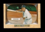 1955 Bowman Baseball Card #25 Minnie Minoso Chicago White Sox. EX/MT - NM C
