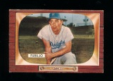 1955 Bowman Baseball Card #169 Carl Furillo Brooklyn Dodgers. EX -  EX/MT C