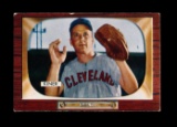 1955 Bowman Baseball Card #197 Hall o0f Famer Ralph Kiner Cleveland Indians